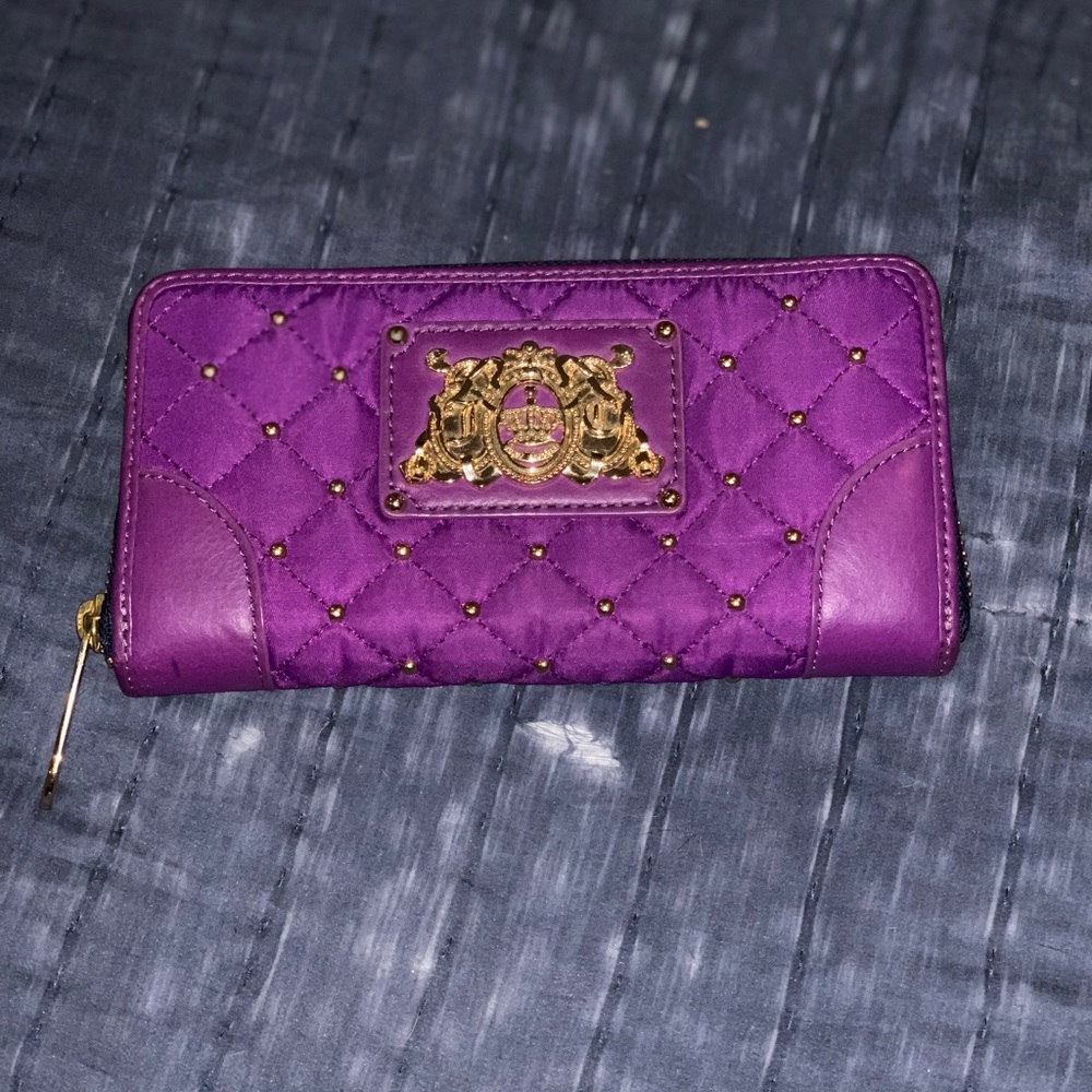 Juicy couture purple wallet